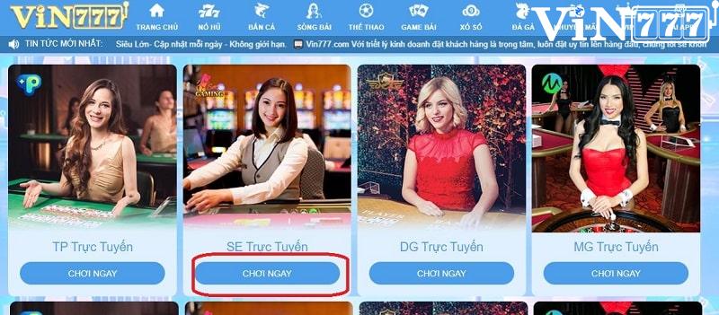 Trải nghiệm sòng bài AE Gaming tại nhà cái 